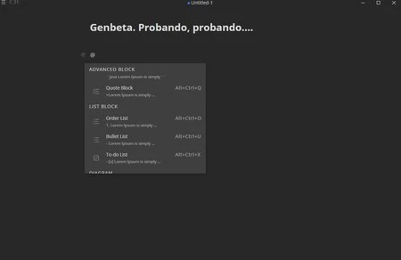 Editor Minimalista