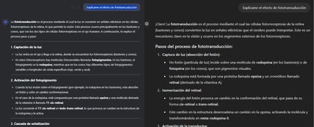 Respuesta Fototransduccion