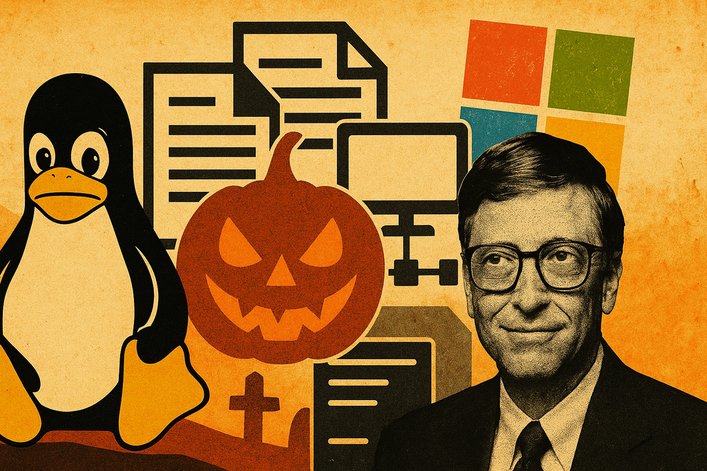Microsoft le declaró la guerra sucia a Linux en los 90: los 'Documentos de Halloween' les dejaron en evidencia 