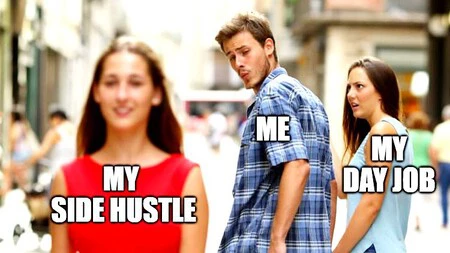 day job side hustle