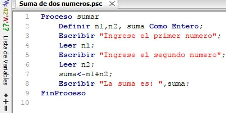 Pseudo Codigo Ejemplo