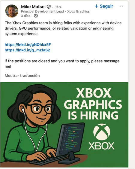 Xbox Hiring
