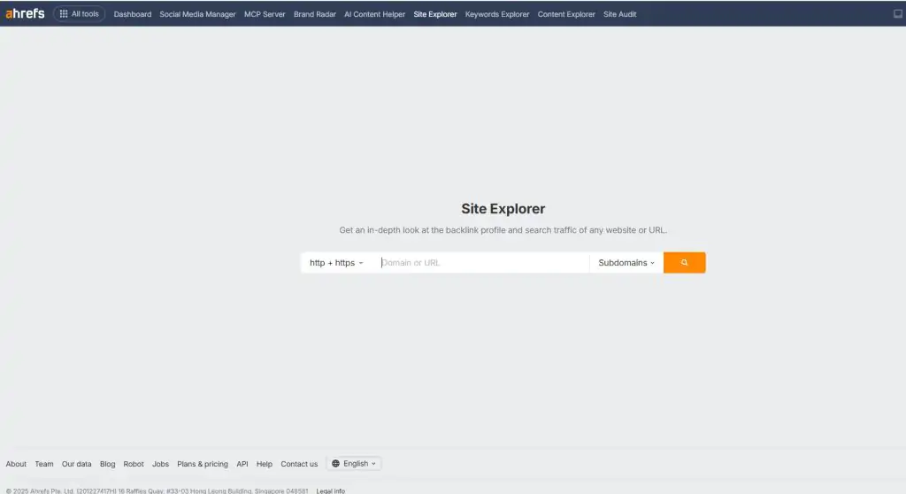 ¿Qué es ahrefs y para que sirve? ¿Qué es ahrefs y para que sirve? - site explorer 1024x558