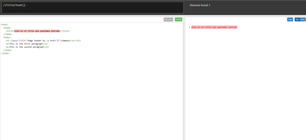 Qué es XPath y como usarlo para localizar elementos en XML y HTML Qué es XPath y como usarlo para localizar elementos en XML y HTML - xpath tester 1024x470